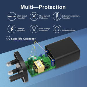 UKCA sertifikalı POS <span class=keywords><strong>5V</strong></span> 2A <span class=keywords><strong>USB</strong></span> AC güç adaptörü İngiltere tak duvar şarj POS için 10W UKCA elektrik tipi - Product Image 4
