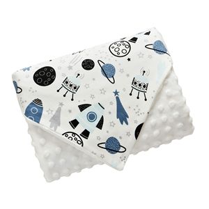Nueva Manta <span class=keywords><strong>de</strong></span> Bebé <span class=keywords><strong>de</strong></span> Felpa Súper Suave, 100% Poliéster, con Estampados Florales y <span class=keywords><strong>de</strong></span> Animales - Product Image 5