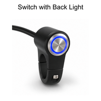 Feux de roche V2 entièrement métalliques à piles - Feux de roche LED de style Baja entièrement métalliques, auxiliaires arrière pour moto électrique tout-terrain