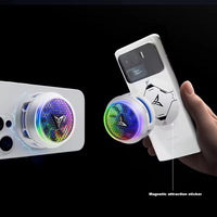 Flydigi B8X – refroidisseur de téléphone, dissipation thermique à conversion de fréquence, radiateur magnétique, lumière RGB pour Xiaomi, Iphone, Ipad, Android