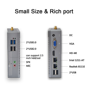 OEM Nuc bilgisayarlar <span class=keywords><strong>Mini</strong></span> <span class=keywords><strong>ITX</strong></span> <span class=keywords><strong>PC</strong></span> kasa Intel Linux I3/I5/I7/N2840/N2940 çift LAN çift ekran 2 * HD-MI endüstriyel fansız <span class=keywords><strong>Mini</strong></span> <span class=keywords><strong>PC</strong></span> - Product Image 5