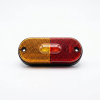 KINDONSAFETY Australie ADR45 Feu de position latéral LED 1080mm 4,25 pouces Bicolore Ambre Rouge 9-33VDC Garantie 3 ans