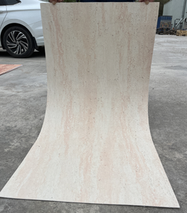 Tùy chỉnh kích thước Hiện Đại Trắng <span class=keywords><strong>travertine</strong></span> MCM sàn gạch kháng khuẩn đá tự nhiên cho khách sạn trường bên ngoài tường vuông gạch - Product Image 2