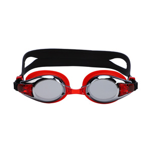 Gafas de Natación para Niños, Lentes de PC Antivaho, Silicona, Color Rojo, Colores Personalizados Disponibles MC-6700 - Product Image 1