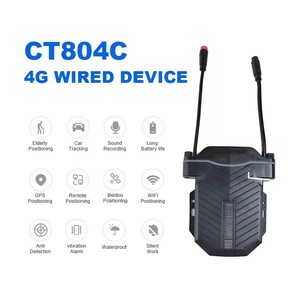 Pelacak GPS 2G 4G GSM WiFi Berkabel Mendukung Saluran 485/TTS BeiDou IP67 Tahan Air untuk Mobil, Motor, Aset, Penyimpanan Cloud PC - Product Image 2