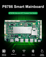 Carte mère industrielle IoT MTK8786 Octa Core, Android 12, carte mère de calcul en périphérie avec PoE et 4G LTE