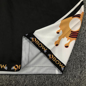 Pantalones cortos de baloncesto personalizados de alta calidad totalmente sublimados y transpirables de talla grande para deportes al aire libre - Product Image 6