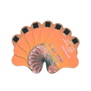 Promotional Gift Printed OEM Logo Plastic Stress Mood Color Changing Test Paper Card