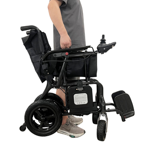 Silla <span class=keywords><strong>de</strong></span> <span class=keywords><strong>ruedas</strong></span> eléctrica plegable <span class=keywords><strong>de</strong></span> fibra <span class=keywords><strong>de</strong></span> carbono moderna <span class=keywords><strong>de</strong></span> lujo plegable con batería <span class=keywords><strong>de</strong></span> litio ligera para adultos, totalmente automática, con batería <span class=keywords><strong>de</strong></span> litio, para uso en el hogar - Product Image 2