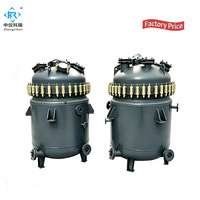 Réacteur à double enveloppe en acier inoxydable 316L de 200-500L avec agitateur pour processus de synthèse chimique par chauffage