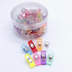 Clips de couture multifonctionnels pour courtepointe avec boîte en plastique, 50 pièces, 100 pièces - Product Image 2