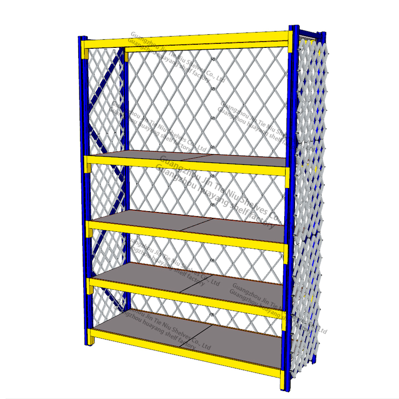 Attic Warehouse Storage Shelves With Mezzanine