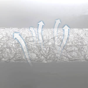 Colchón de alta elasticidad 4D POE <span class=keywords><strong>nido</strong></span> de aire cubierta de tela de relleno de fibra de aire transpirable <span class=keywords><strong>cama</strong></span> de colchón de verano personalizada - Product Image 2