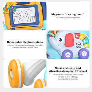Andador <span class=keywords><strong>para</strong></span> <span class=keywords><strong>Bebés</strong></span> Konig Kids First Steps, Triciclo <span class=keywords><strong>de</strong></span> Plástico, Juguete <span class=keywords><strong>para</strong></span> Aprender a Caminar con Música, Venta al por Mayor - Product Image 2