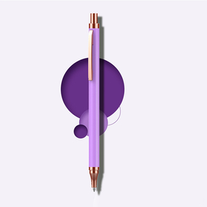 ปากกาลูกลื่นแบบโรลเลอร์บอล หัวเขียนขนาด 1.0 มม. พิมพ์โลโก้ตามสั่ง สีสันสดใส รุ่นใหม่ วัสดุโลหะ เหมาะสำหรับเป็นของขวัญทางธุรกิจ รุ่น SD-302 หมึกสีดำ/น้ำเงิน - Product Image 1