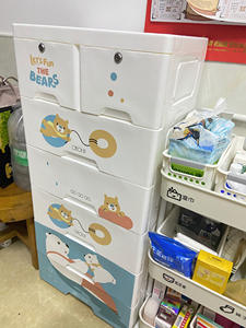 Gabinete <span class=keywords><strong>de</strong></span> almacenamiento <span class=keywords><strong>de</strong></span> plástico tipo cajón <span class=keywords><strong>de</strong></span> capacidad extra grande 57 armario <span class=keywords><strong>de</strong></span> dibujos animados <span class=keywords><strong>de</strong></span> 6 capas <span class=keywords><strong>ancho</strong></span> - Product Image 3