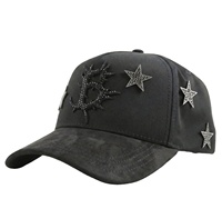 Gorras Snapback Bordadas de 5 Paneles al por Mayor, Gorras G5 Barbas de Alta Calidad, Sombreros 24k Chrome B-CROSS Originales para Hombre