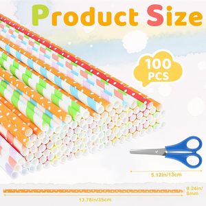 Porte-papier en carton couleur aléatoire pour machine à barbe à papa, bâtonnets de 10 mm - Product Image 3