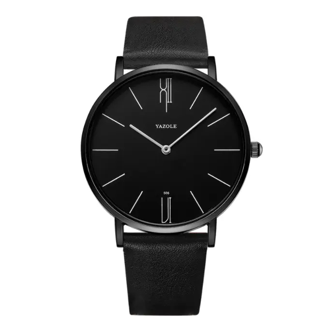 YAZOLE H 506 Hot vendas reloj homens minimalista quartzo relógios impermeável personalizado qualidade pulso atacadista