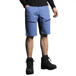 Streetwear Zipper Khaki Solid Summer Carpenter Gents Men Short Sports Pants for Beach