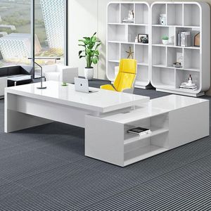 Escritorio de oficina MDF sang trọng Điều Hành Văn phòng bảng CEO nội thất văn Phòng Thương mại đồ nội thất schreibtisch văn phòng bàn đặt - Product Image 2