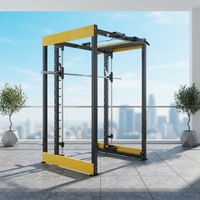 XR1006 Machine de fitness 3D Smith avec rack de squat frontal, barres de traction, pour musculation et exercices de poitrine