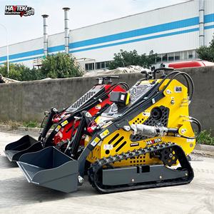 HAVTEK T360 Mini Skid Steer Mini, pemuat Mini dilacak CE EPA dengan lampiran Auger selip Mini - Product Image 2