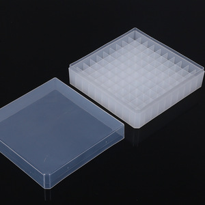 Jiangsu Datang Cryopreservation Tube <b>Box</b> 100 36 81 Compartment PP <b>Material</b> For Lab <b>Storage</b> - Product Image 3