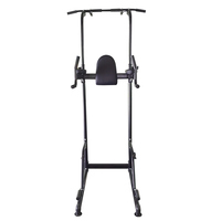 Station de musculation multifonctionnelle réglable en hauteur pour l'entraînement à domicile, barres simples et parallèles, station de traction, de dips et d'abdominaux