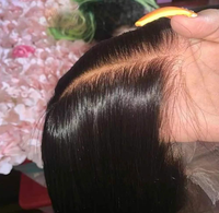 Perruques en cheveux humains vierges 100% naturels, qualité 10A, brésiliennes, ondulées, avec dentelle frontale, 13*4, vente en gros