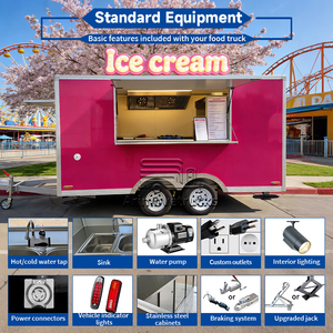 Nuevo Diseño de Camiones de Comida de Moda: Doner Kebab, Hamburguesas, Tacos, Pollo Frito, Papas al Horno, Camión de Comida con Cocina Completa Que Puedo Conducir - Product Image 4