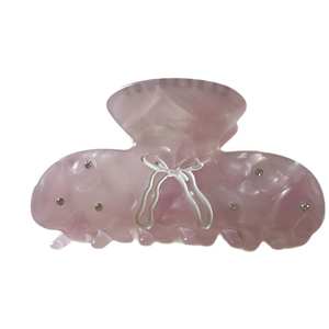 Horquillas para el Cabello al por Mayor, Nuevas Horquillas con Lazo Elegantes de Alta Calidad para Niñas, Horquillas con Lazo Rosadas Exquisitas para Uso Diario - Product Image 5