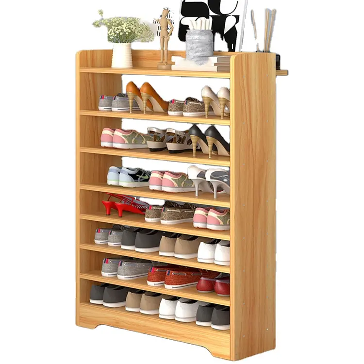 Zapatero Recibido Bamboo Shoe Racks & Stands Shelf Portable Storage Shelves Cabinet Bamboo Wooden Shoe rack Organizer For Entry