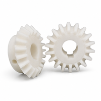 Engrenage conique en plastique personnalisé OEM ODM en POM Nylon moulé par injection pour boîte de vitesses de servomoteur de robot