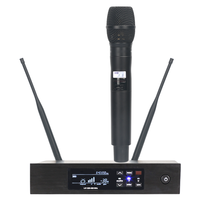 Microphone dynamique universel professionnel à 2 canaux, cardioïde, en plastique, avec suppression du bruit, portable, pour chant, smartphones, voix
