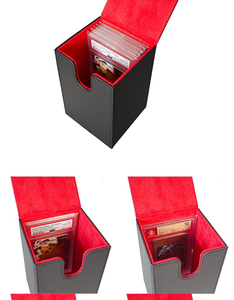 Boîte de rangement pour jeux de cartes à collectionner en cuir PU de qualité supérieure avec fermeture magnétique, pour jeux de société, tarot, BGS/TCG, cartes Pokémon - Product Image 4