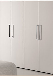 64mm 96mm Long <strong>Black</strong> Cabinet Door <strong>Pulls</strong> Linear Handles For Kitchen Remodel - Product Image 3