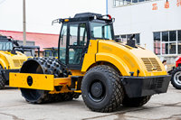Lutong 14 tonnes 2WD 4WD entraînement hydraulique compacteur à tambour unique rouleau compresseur vibrant Lts214h Lts214HK avec pied de mouton