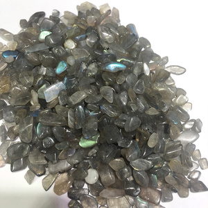 Grava de piedra semipreciosa, labradorita azul pulida, venta al por mayor - Product Image 4