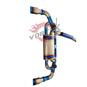 Escape Trasero Vortex Blue Titanium para BMW 228i F22 F23 N20 2.0T 2014–2022 con Tubo en X y Catalizador, Sin Ruido Excesivo - Product Image 4