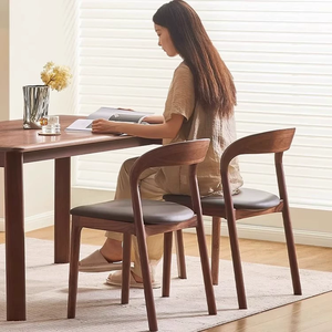 Удобный Элегантный Одноместный деревянный каркас стул для ресторана коммерческая мебель стул - Product Image 5