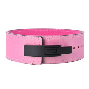 Women's Custom Logo Gym Glitter Weightlifting Powerlifting <b>Belt</b> Wholesale Fitness Cowhide Neoprene Leather Back Support Lever - Product Image 3