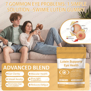 ลูทีน กัมมี่ วิตามินเสริมบำรุงสายตา ผสมแร่ธาตุ 20 มก. ลูทีน 4 มก. ซีแซนธีน 60 เม็ด - Product Image 6