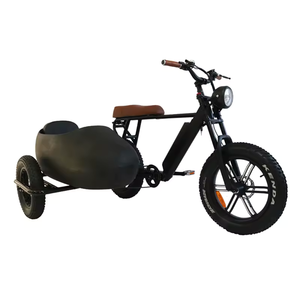 <span class=keywords><strong>Sidecar</strong></span> para Bicicleta Eléctrica de 3 Ruedas, de Aluminio, para Adultos, con Batería de Litio de 48V 15AH, Motor de Cubo Trasero de 750W sin Escobillas y Frenos de Disco - Product Image 1