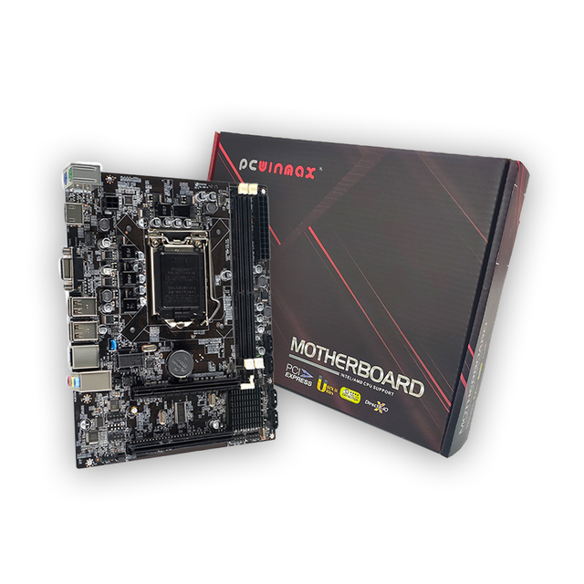 PCWINMAX LGA 1156 Motherboard H55 DDR3 for Core I7/i5 Xeon L3406 CPU Industrial PC Server Maintenance System Upgrade OEM/ODM