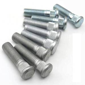 Usine professionnelle Vichel bleu <span class=keywords><strong>blanc</strong></span> zingué 1/2 "1" boulons de roue en acier au carbone - Product Image 6