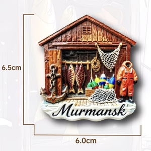 Imanes de Resina 3D de Asia, Rusia, <span class=keywords><strong>Murmansk</strong></span>, Baikal, Recuerdo Turístico, Adhesivo para Refrigerador, Artesanía, Regalo, Decoración - Product Image 5