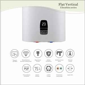 30L pour chauffe-eau électrique plat de stockage de salle de bain fixé au mur-Prix d'usine - Product Image 5