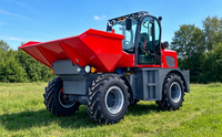Mini Front Loader Wheel Loader Yuchai Diesel 37kW 1.6m Bucket 4WD Efisiensi Tinggi Garansi 1 Tahun