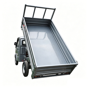 Mini camionnette électrique 2 portes, taille compacte, sièges en cuir, multifonction, E-Pickup pour hôtel-resort, logo personnalisé disponible - Product Image 4